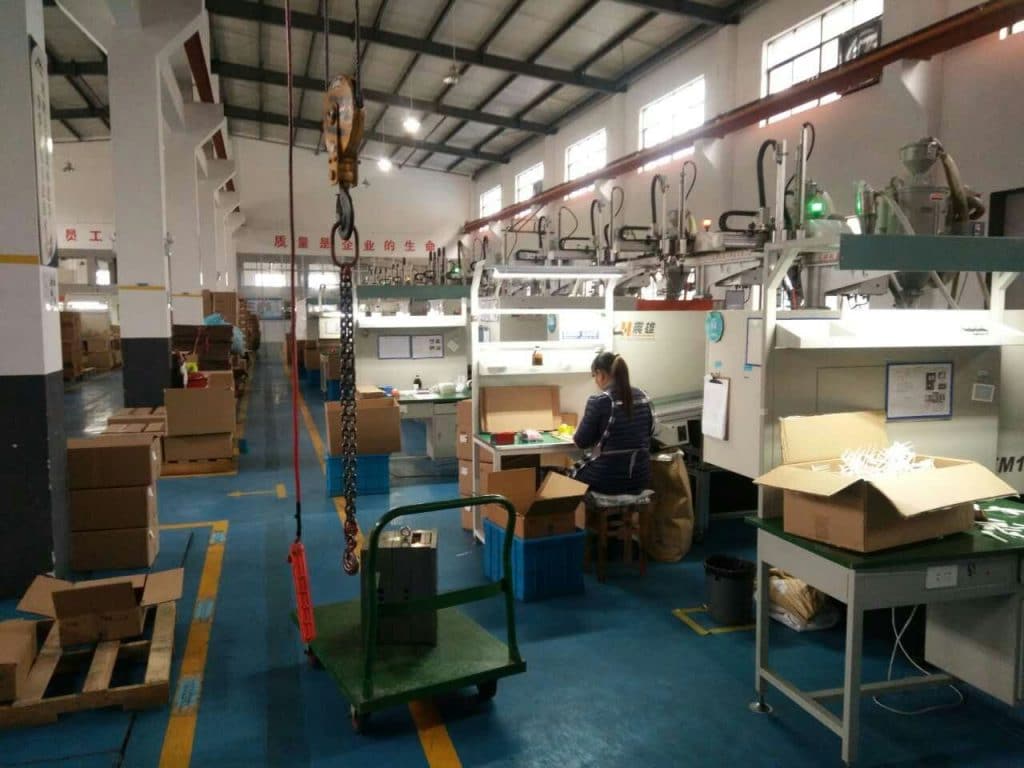 injection molding plant
