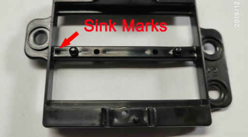 sink marks